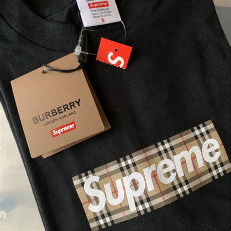 burberry supreme where to buy|supreme burberry box t shirt.